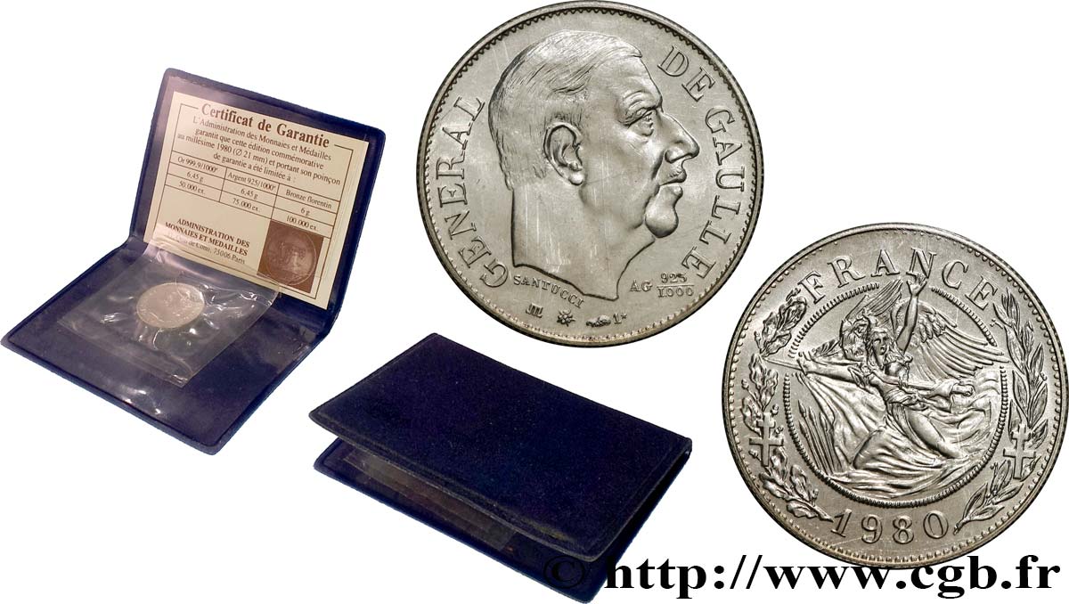 CINQUIÈME RÉPUBLIQUE Module de 20 francs FDC
