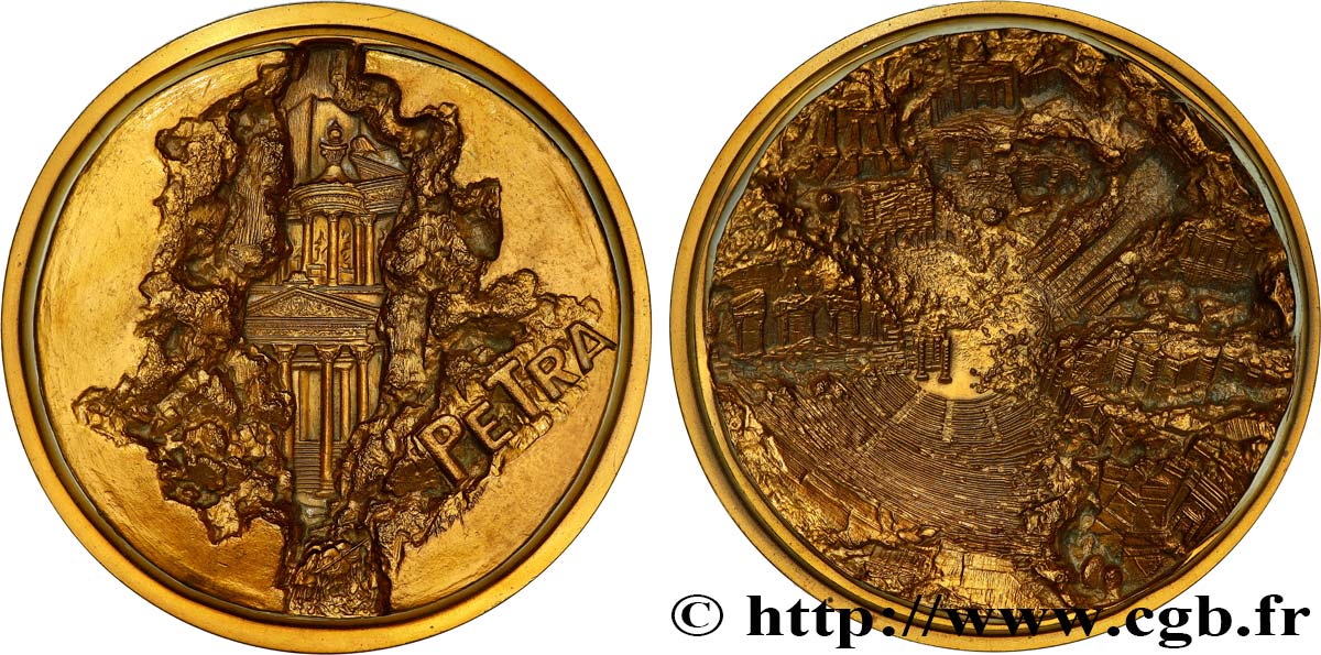 CINQUIÈME RÉPUBLIQUE Médaille, Pétra par Thérèse Dufresne SUP