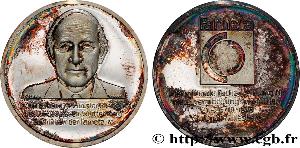 ALLEMAGNE Médaille, Salon international des machines de traitement des métaux SUP