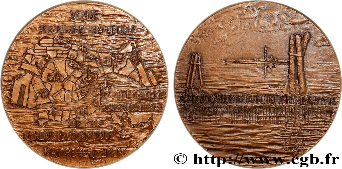 ITALIA - VENEZIA Médaille, Venise, Sérénissime république SPL