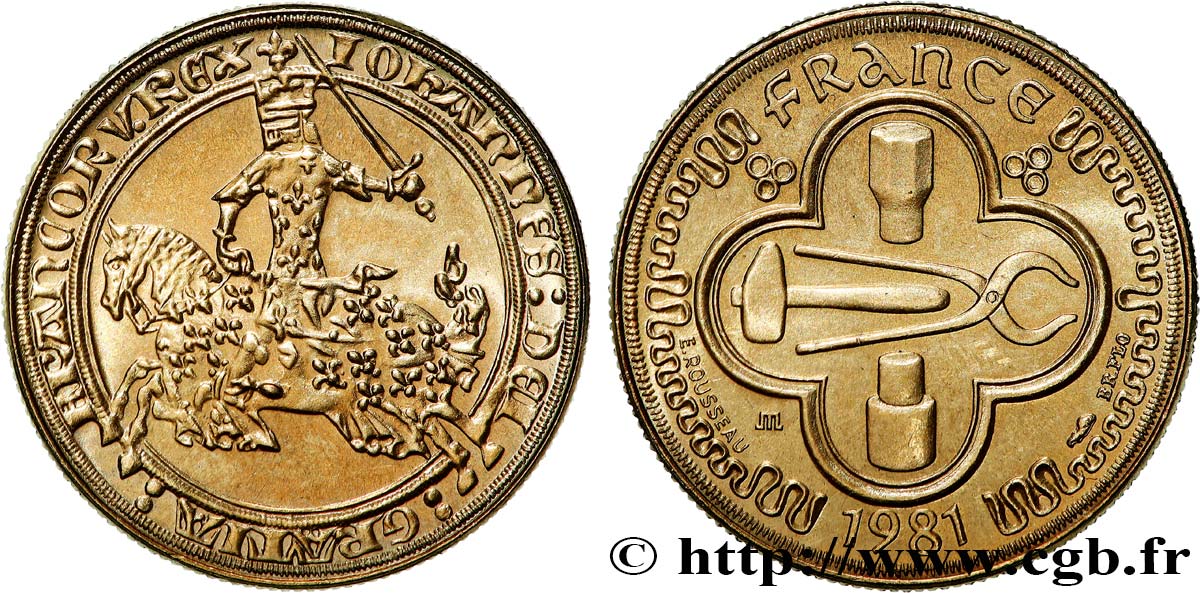 V REPUBLIC Module de 20 francs, Franc à cheval AU