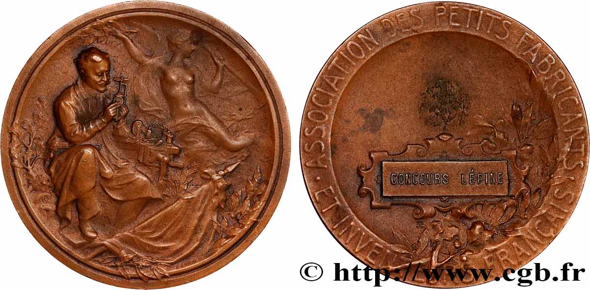III REPUBLIC Médaille, Concours Lépine XF