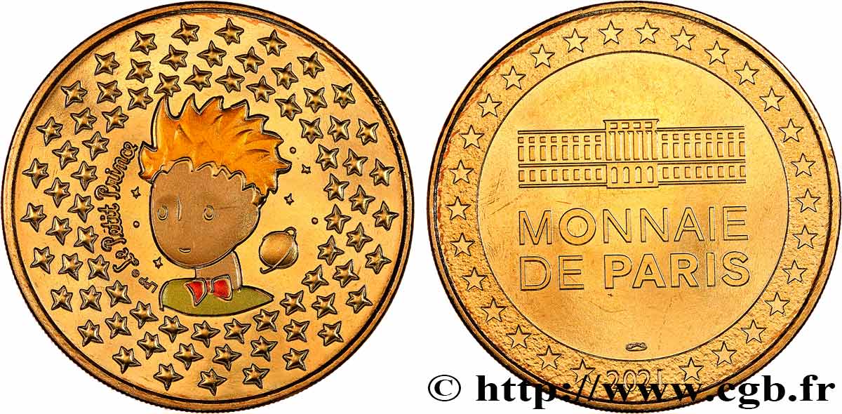 TOURISTIC MEDALS Médaille, Le Petit Prince EBC