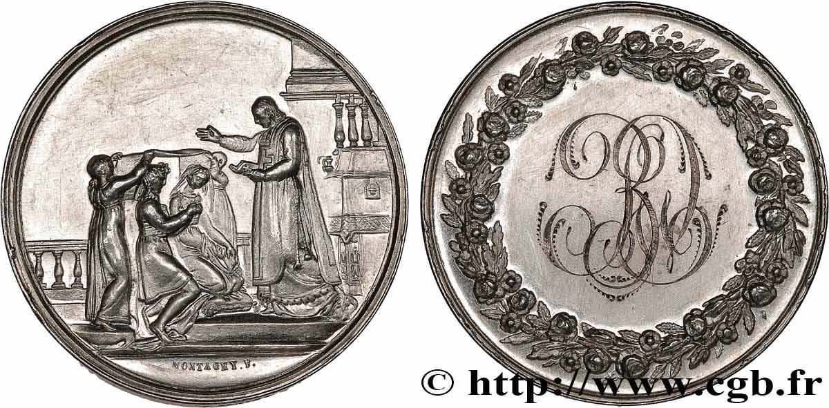 AMOUR ET MARIAGE Médaille de mariage MBC+
