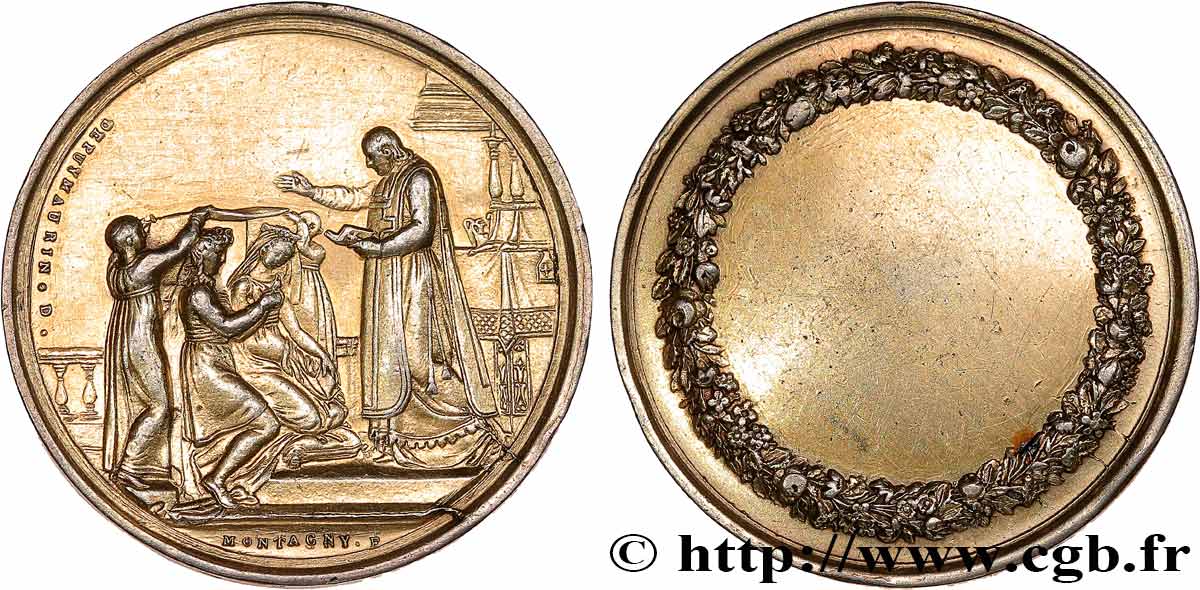 AMOUR ET MARIAGE Médaille de mariage BC+