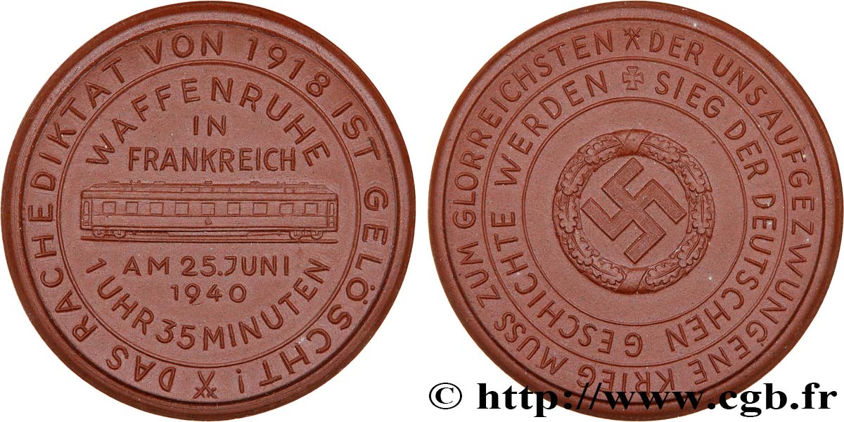 ALLEMAGNE Médaille, Histoire allemande SPL