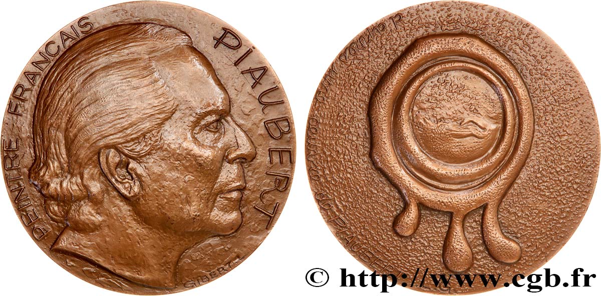 ARTISTES : GRAVEURS, PEINTRES, SCULPTEURS Médaille, Jean Piaubert SUP