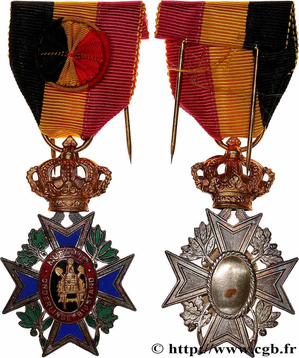 BELGIQUE Médaille, Mutualité SUP