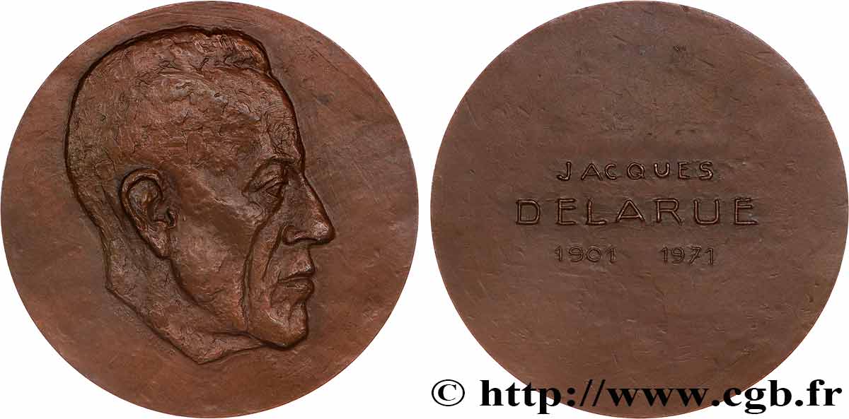 SCIENCES & SCIENTIFIQUES Médaille, Jacques Delarue SPL