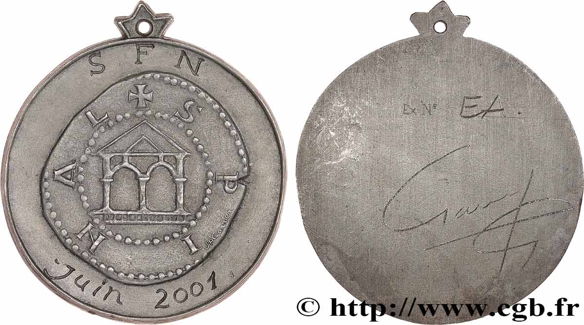 V REPUBLIC Médaille, SFN AU