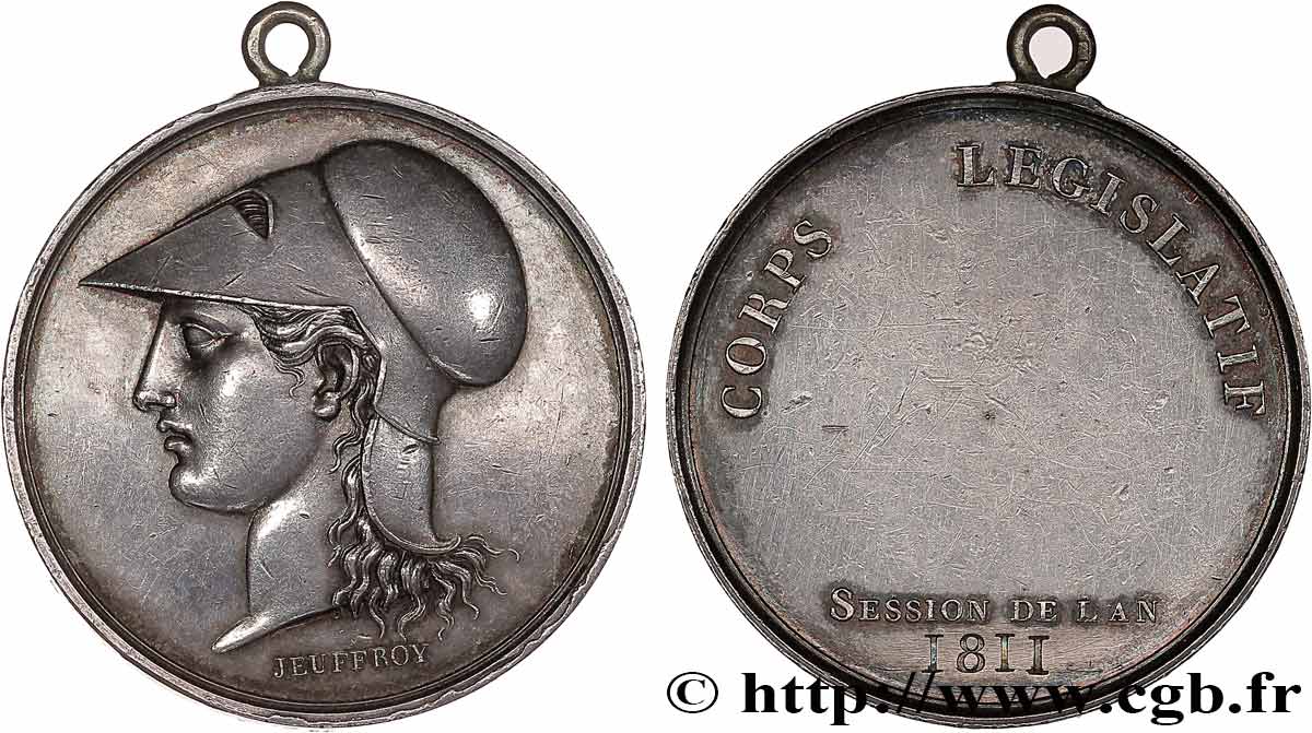 NAPOLEON S EMPIRE Médaille, Corps législatif AU