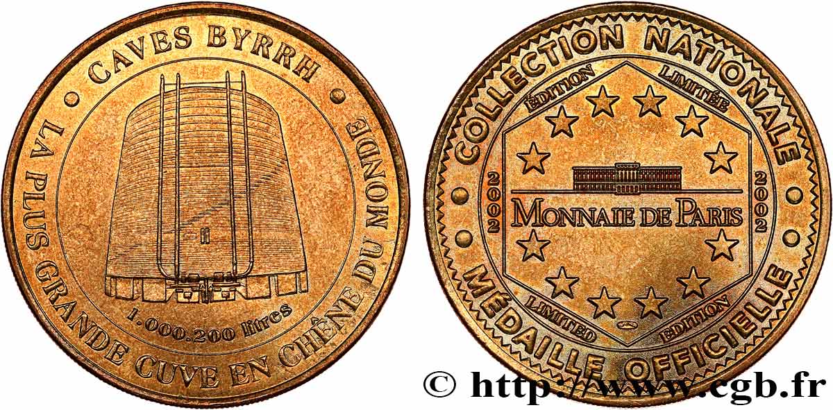 MÉDAILLES TOURISTIQUES Médaille touristique, Caves Byrrh, Thuir SUP
