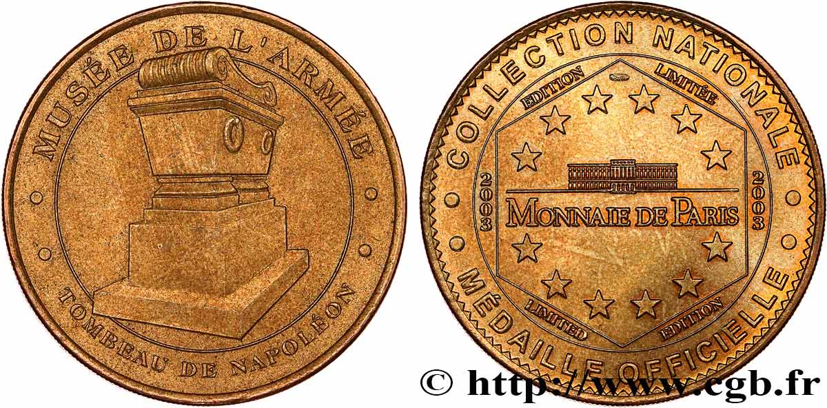 TOURISTIC MEDALS Médaille touristique, Musée de l’armée, Paris SPL
