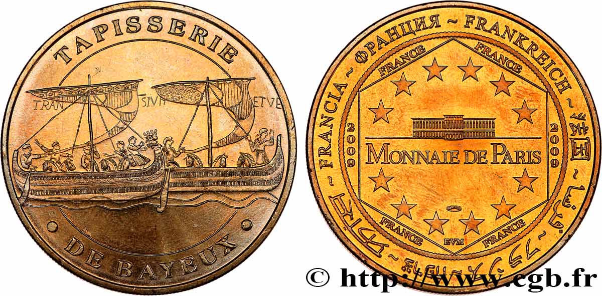 MÉDAILLES TOURISTIQUES Médaille touristique, Tapisserie de Bayeux SUP