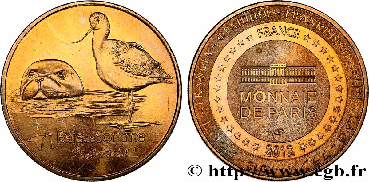 TOURISTIC MEDALS Médaille touristique, Baie de Somme SPL