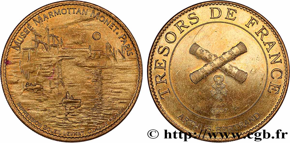 Lot De 5 Médailles Trésors De France – Monnaie De Paris – 9-18/N6