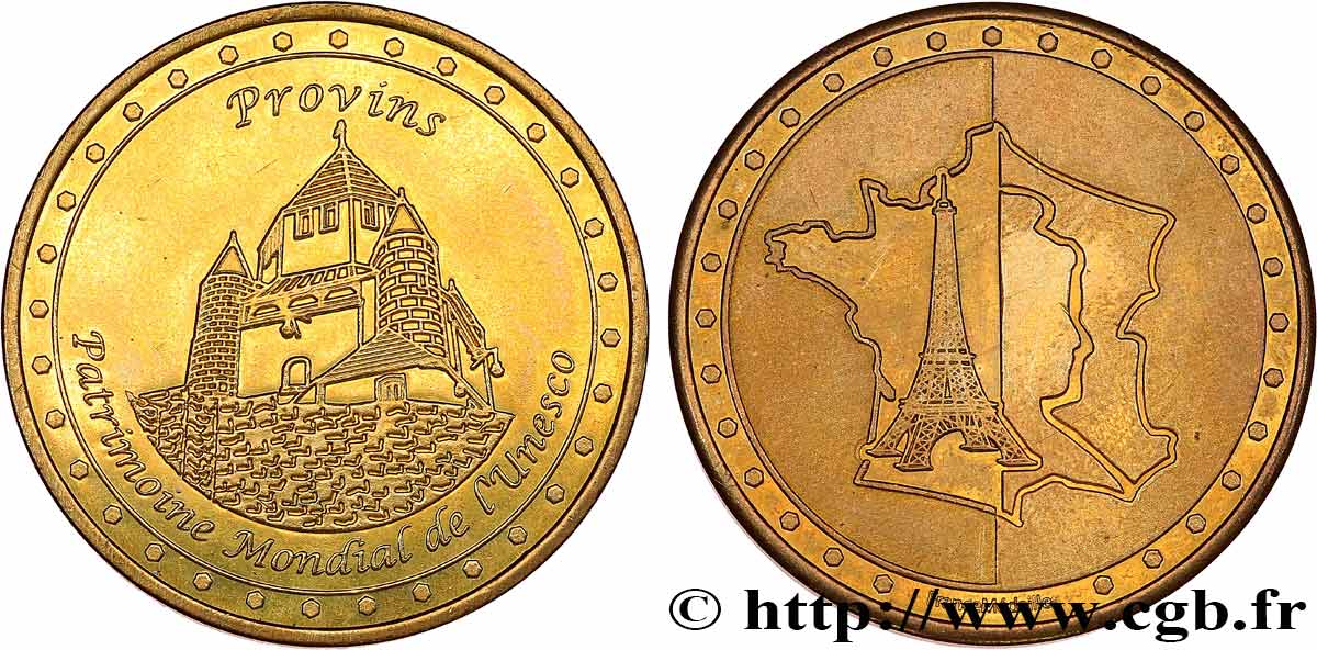 MÉDAILLES TOURISTIQUES Médaille touristique, Provins SUP