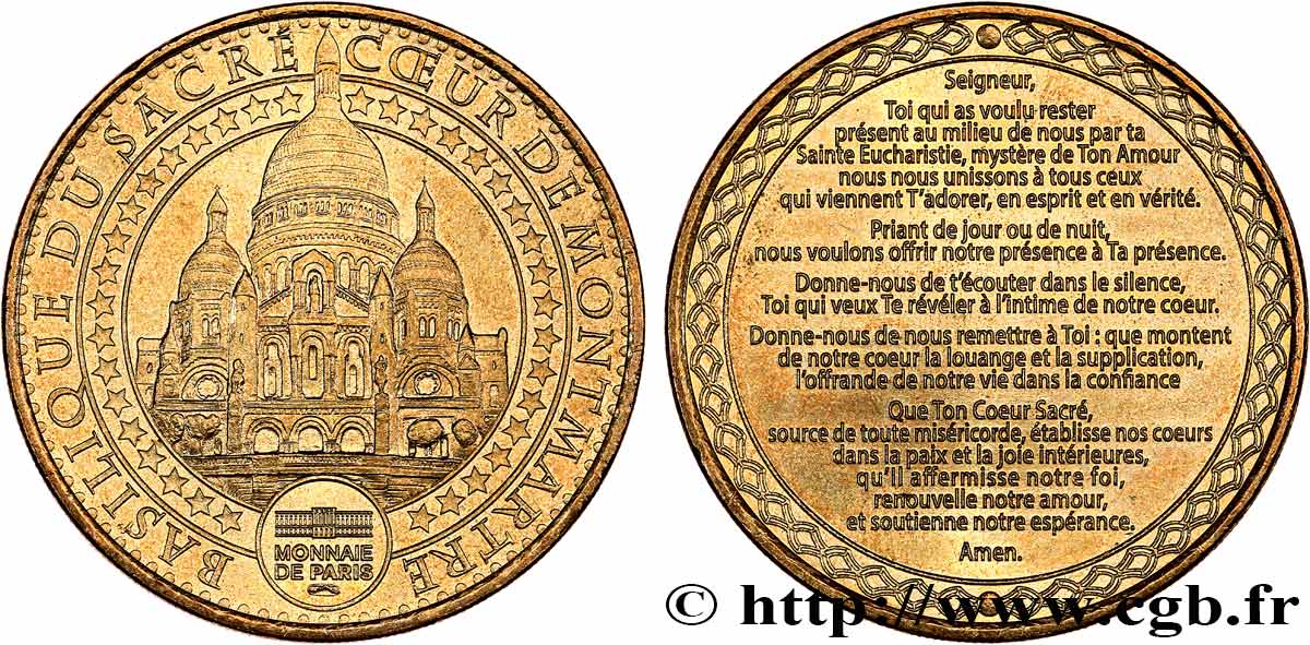 Médaille Touristique - Abbatiale Saint-Michel Gaillac - Bronze 53mm 165g