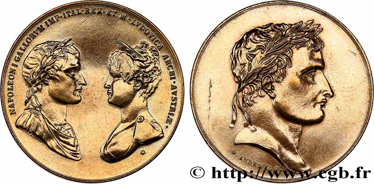 TOURISTIC MEDALS Médaille touristique, Napoléon Ier AU