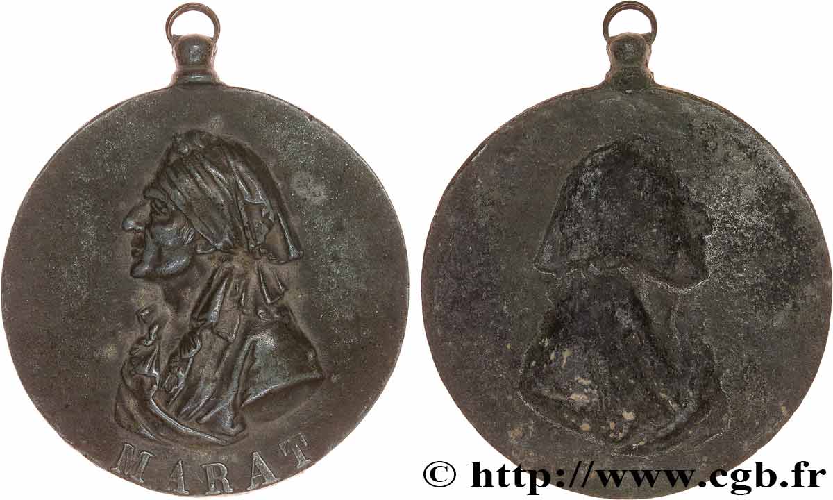 NATIONALKONVENT Médaille, Jean-Paul Marat SS