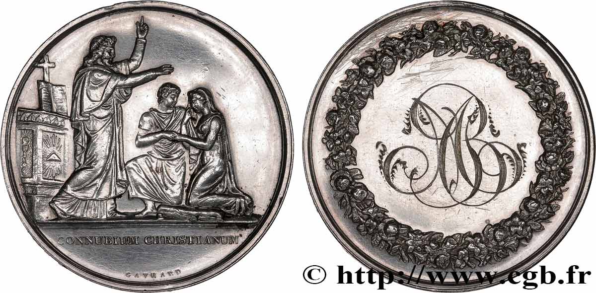 AMOUR ET MARIAGE Médaille de mariage q.SPL