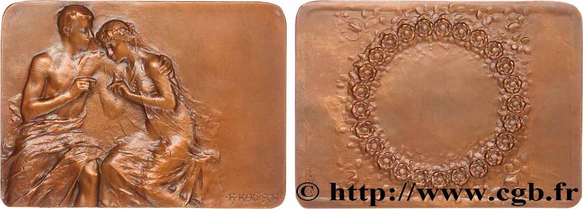 AMOUR ET MARIAGE Plaquette de mariage VZ