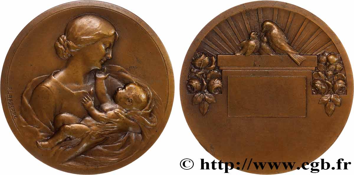 FAMILLE, ENFANCE Médaille de naissance TTB+