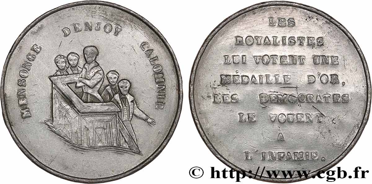 DEUXIÈME RÉPUBLIQUE Médaille du 30 septembre, interpellation sur le banquet socialiste de Toulouse TB+