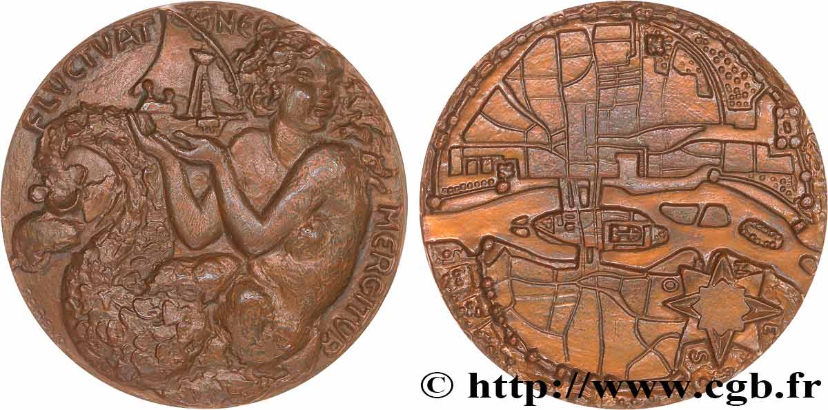 CINQUIÈME RÉPUBLIQUE Médaille, Ville de Paris SUP