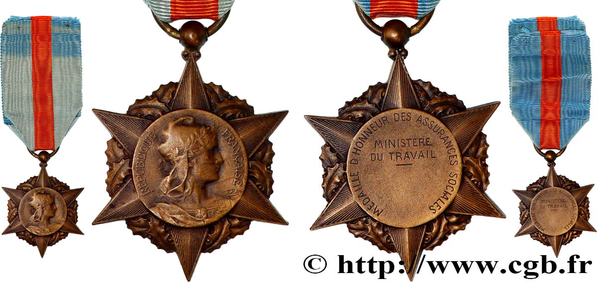 INSURANCES Médaille d’honneur des assurances sociales AU