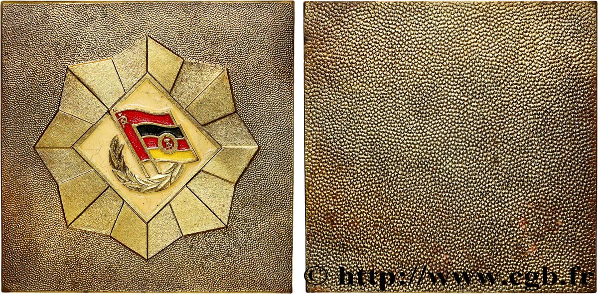 ALLEMAGNE Plaquette, Russie et République démocratique allemande SUP