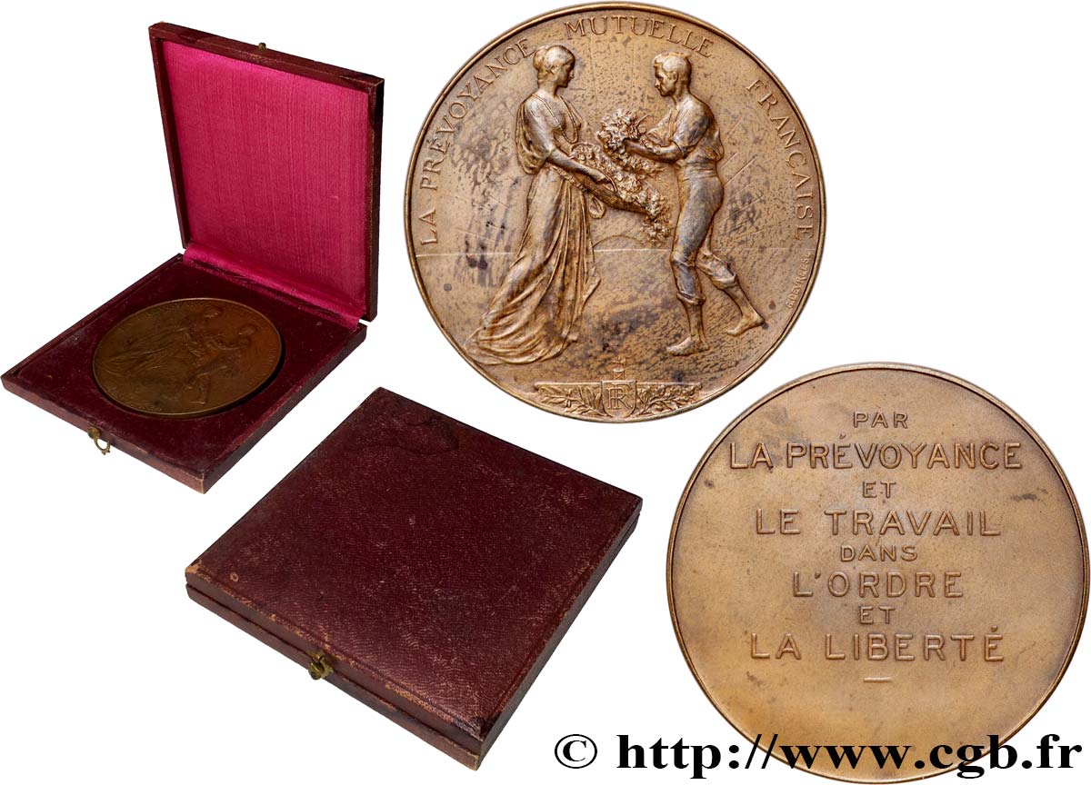 ASSURANCES Médaille, Prévoyance mutuelle française AU