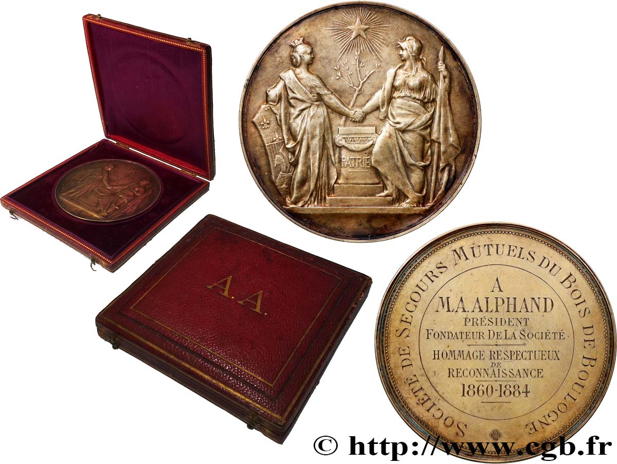 LES ASSURANCES Médaille, Société de secours mutuels du Bois de Boulogne q.SPL