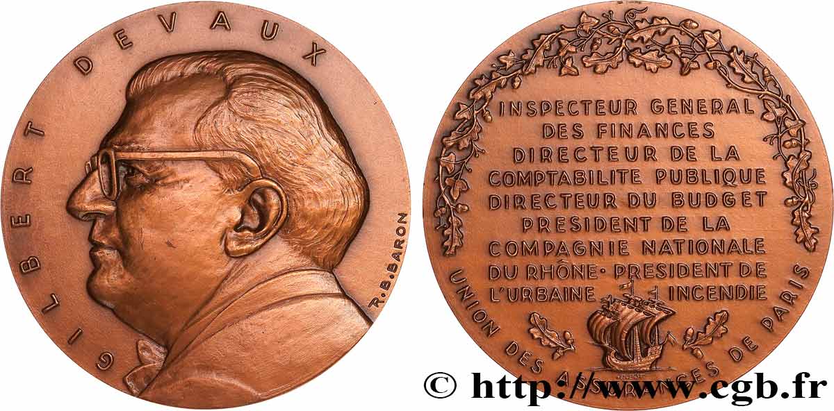 ASSURANCES Médaille, Gilbert Devaux SUP
