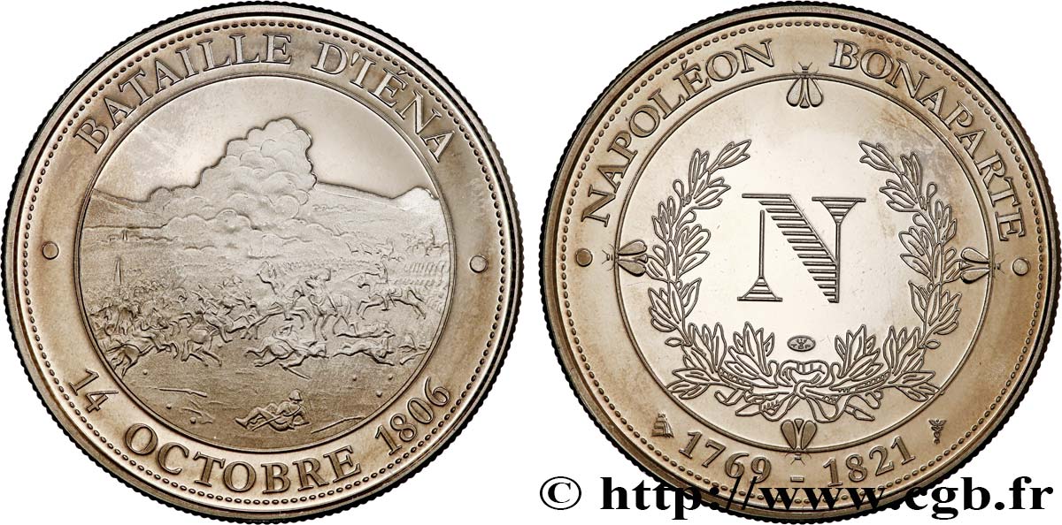 PREMIER EMPIRE Médaille, Bataille d’Iéna TTB+