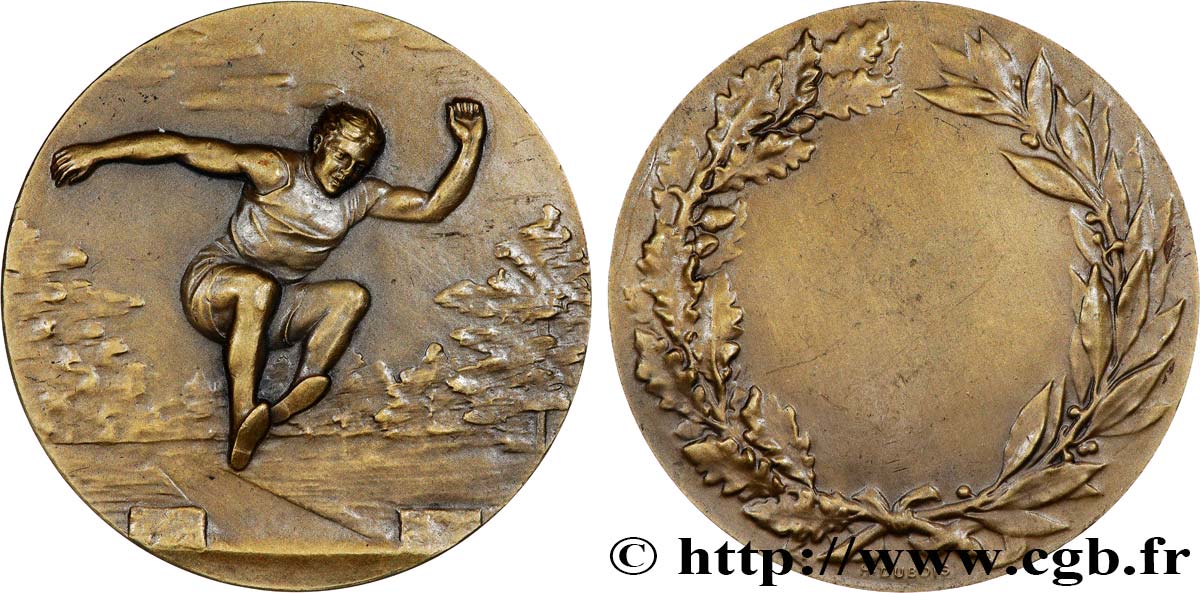 SPORTS Médaille de récompense, Saut de haie AU