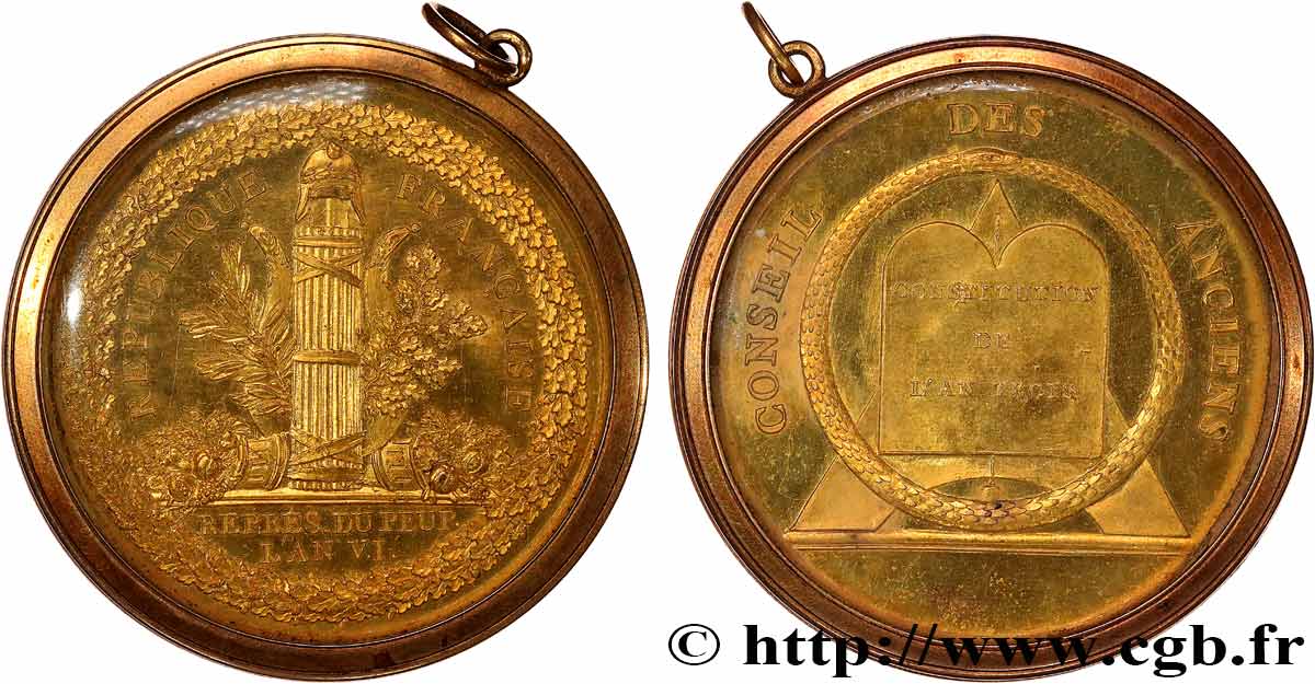 DIRECTOIRE Médaille, Conseil des Anciens SUP+