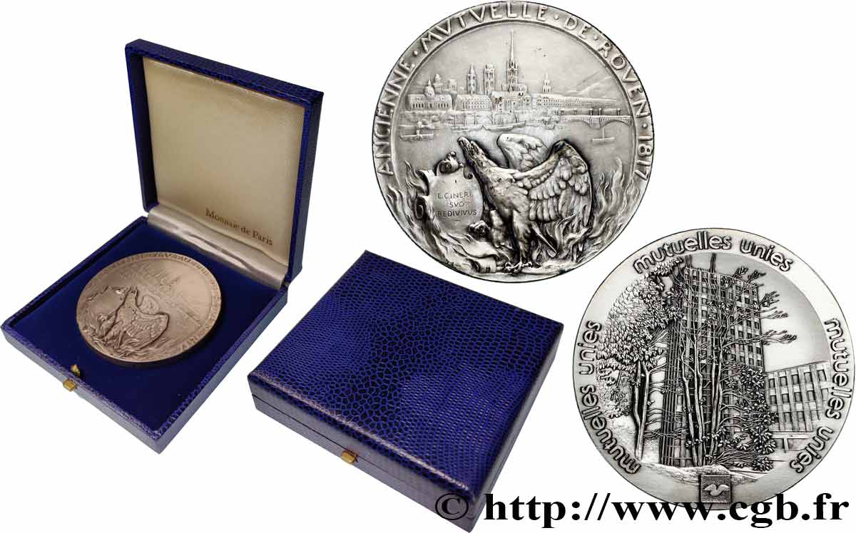 ASSURANCES Médaille, Ancienne Mutuelle de Rouen SUP