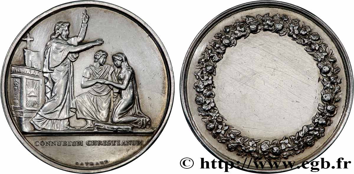 LOVE AND MARRIAGE Médaille de mariage AU