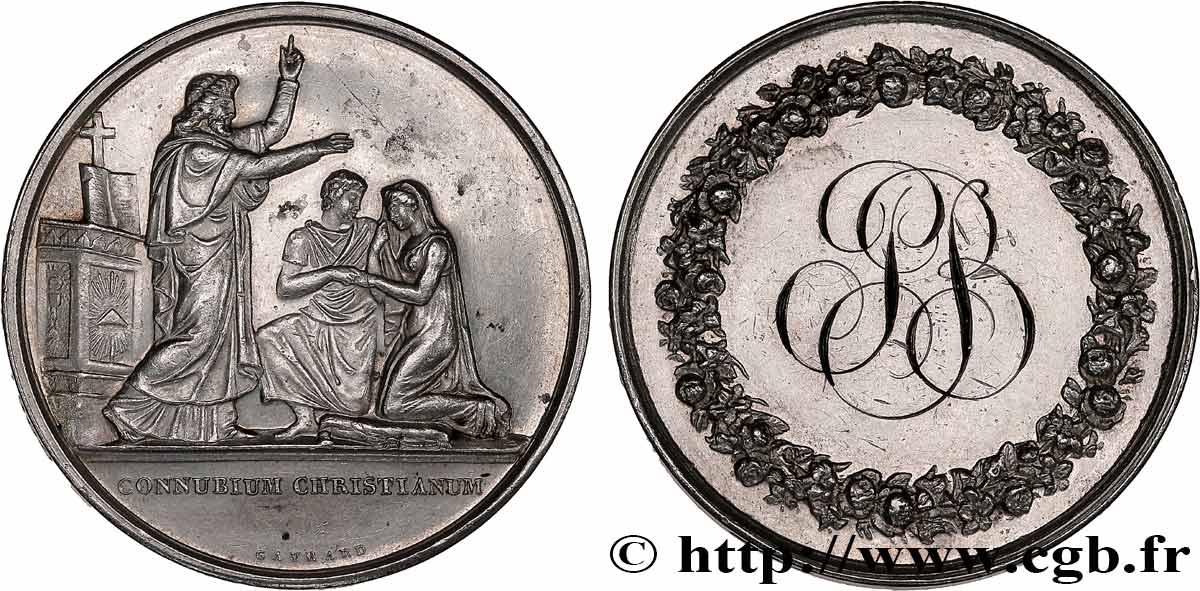 AMOUR ET MARIAGE Médaille de mariage fVZ