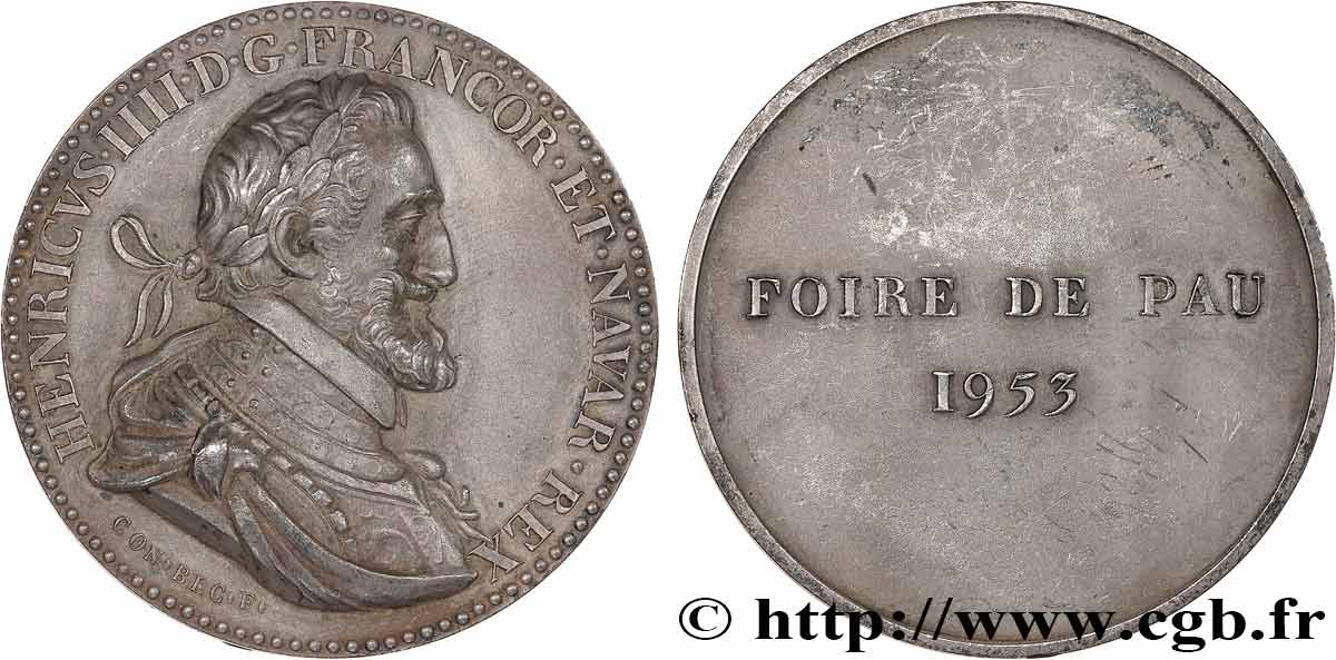 HENRI IV LE GRAND Médaille, Foire de Pau SUP/TTB+