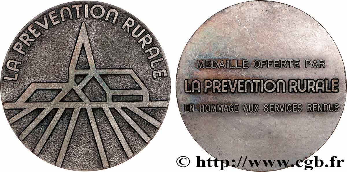 ASSURANCES Médaille, Prévention rurale SUP/TTB+