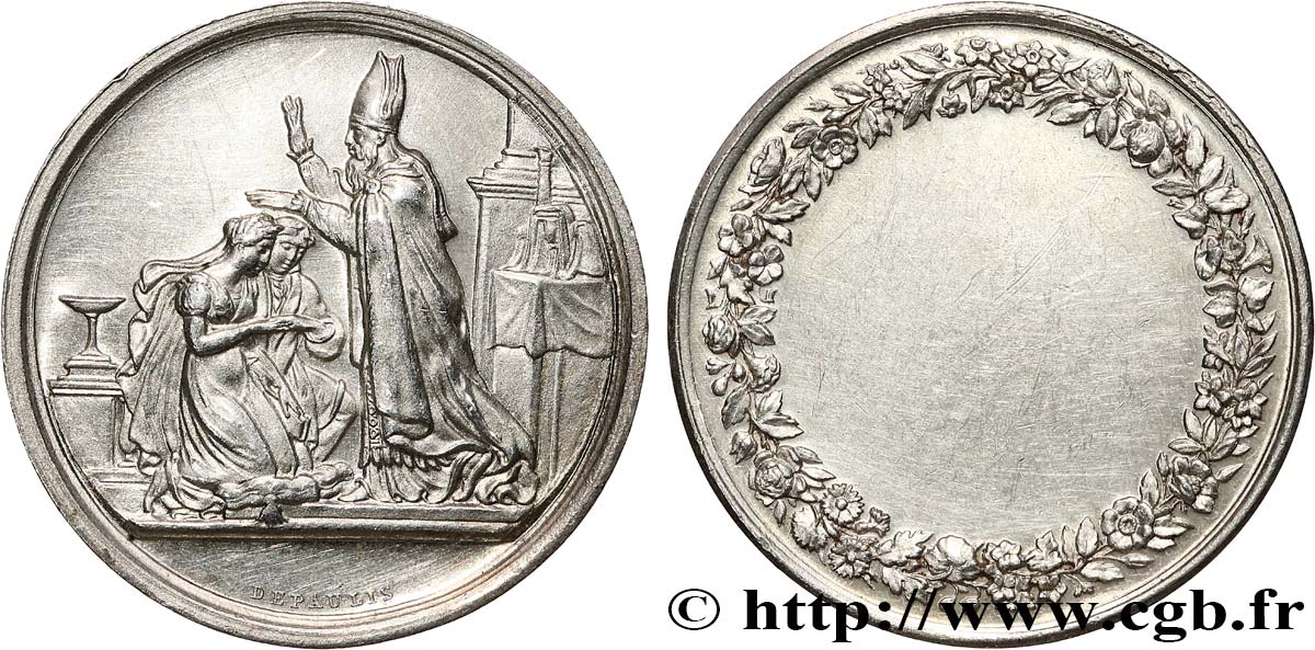 AMOUR ET MARIAGE Médaille de mariage TTB+