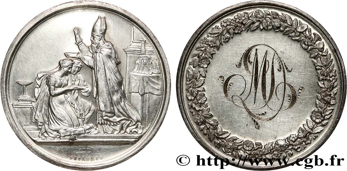 AMOUR ET MARIAGE Médaille de mariage SUP