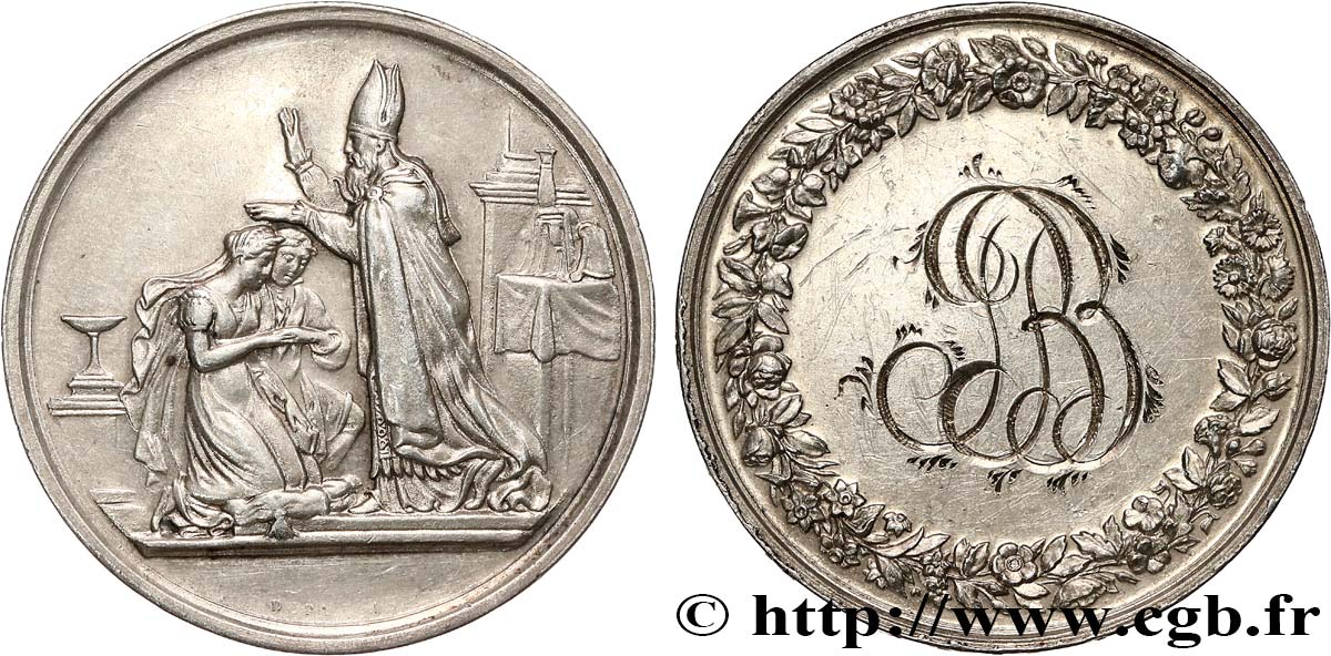 AMOUR ET MARIAGE Médaille de mariage TTB+