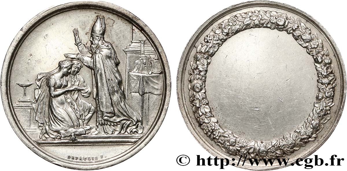 AMOUR ET MARIAGE Médaille de mariage TTB+/TTB