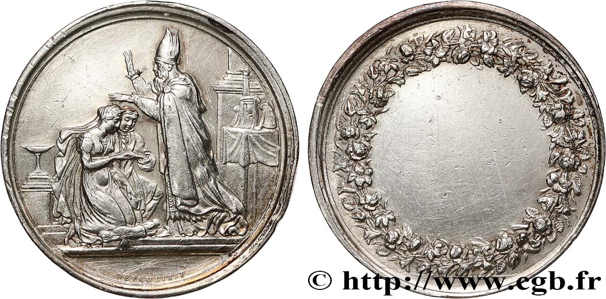AMOUR ET MARIAGE Médaille de mariage TTB