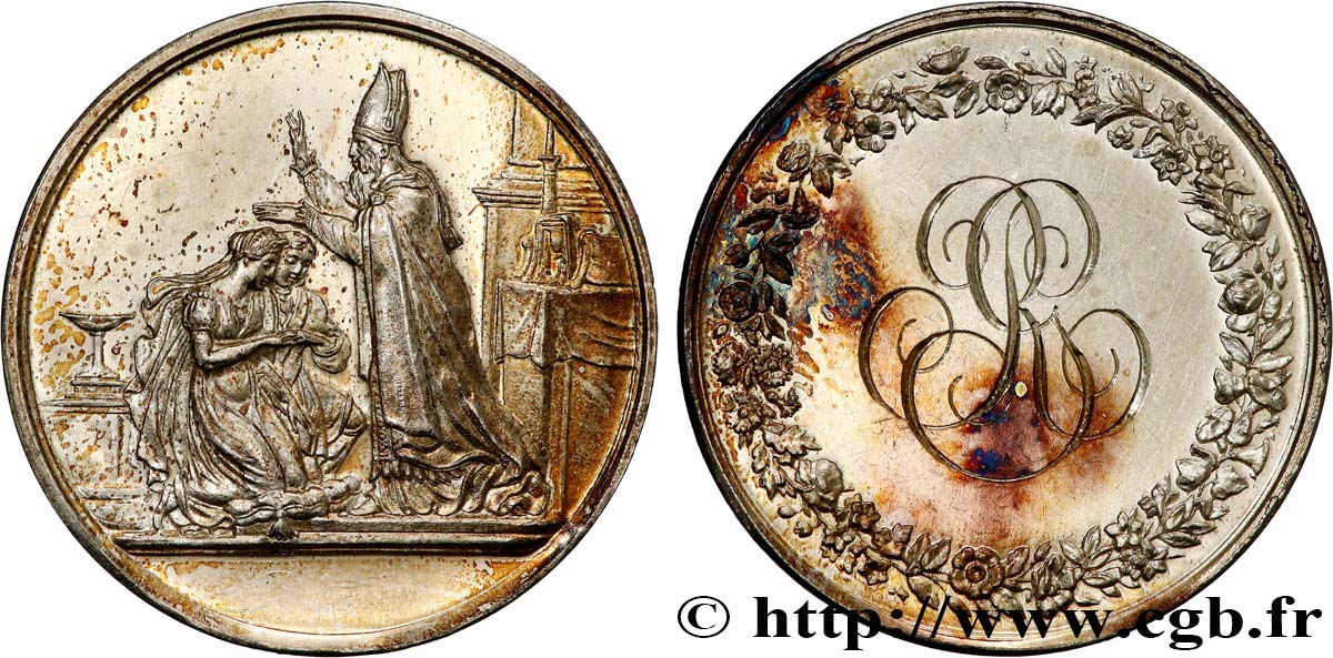 AMOUR ET MARIAGE Médaille de mariage AU