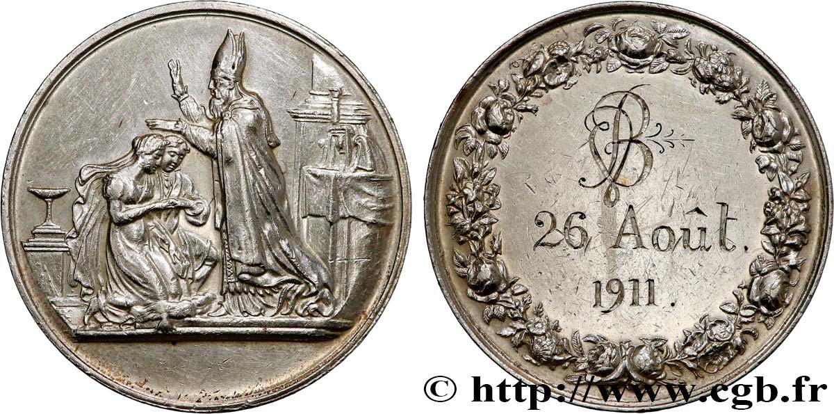 AMOUR ET MARIAGE Médaille de mariage TTB