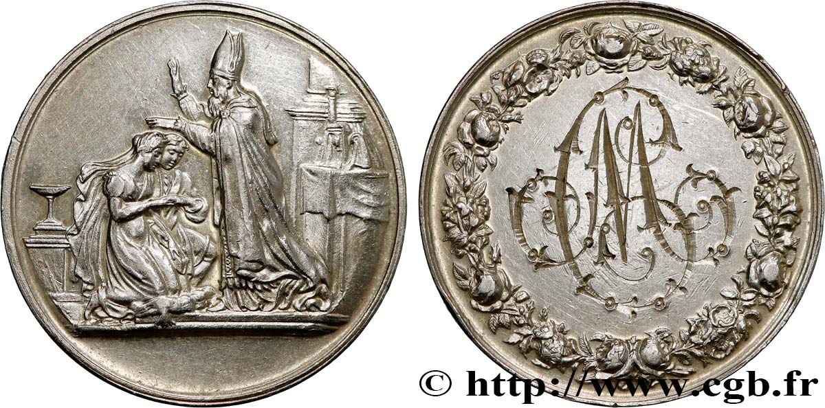 AMOUR ET MARIAGE Médaille de mariage fVZ